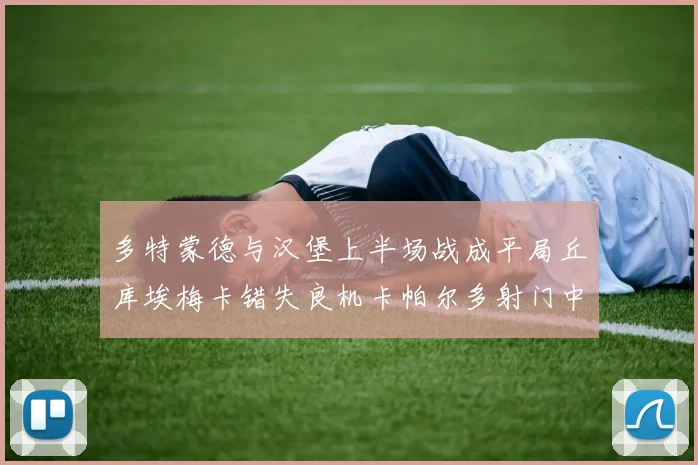 多特蒙德与汉堡上半场战成平局丘库埃梅卡错失良机卡帕尔多射门中柱